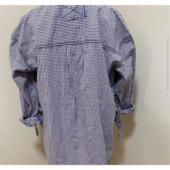 Free People Gingham Button Up and Cropped Bandeau Set Size XS - Picture 7 of 9